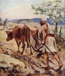 Ploughing Near Nazareth by James Clark
