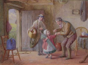 A Penny for Yourself, c.1870 by James Clarke Waite