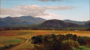 Moat Mountain and White Horse Ledge, Study, North Conway, New Hampshire by James David Smillie