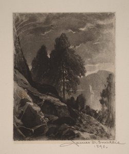 Untitled (Experiment—Wet Aquatint) by James David Smillie