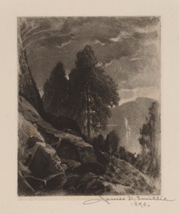 Untitled (Experiment—Wet Aquatint) by James David Smillie