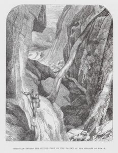 Christian Enters the Second Part of the Valley of the Shadow of Death by James Dawson Watson