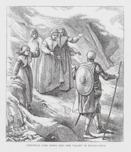 Christian Goes Down into the Valley of Humiliation by James Dawson Watson