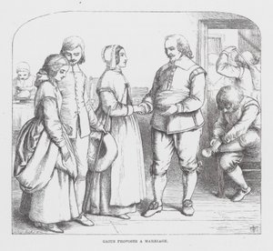 Gaius Proposes a Marriage by James Dawson Watson