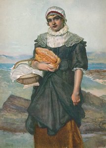 A French Fisher Girl, c. 1890
