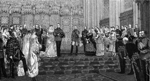 The Marriage of the Duke and Duchess of Albany, 27 April 1882, 1900