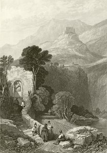 Convent of Il Santo Cosimato, Tivoli, near Rome by James Duffield Harding