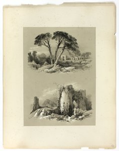 Frejus and Pennard Castle, from Picturesque Selections