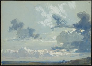 Sky study with horizon