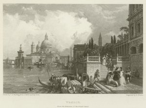 Venice, from the Entrance of the Grand Canal by James Duffield Harding
