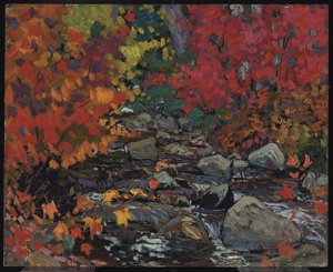 Autumn Leaves, Batchewana, Algoma by James Edward Hervey Macdonald