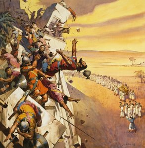 Joshua at the Walls of Jericho