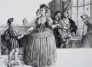 The Young Francis Bacon and Queen Elizabeth I
