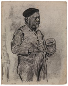 After Raffaëlli: The Painter-Decorator by James Ensor
