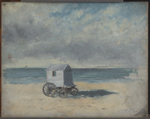 Bathing Hut on the Beach