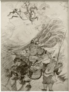 Chinoiserie (Chinese Warriors) by James Sidney Ensor