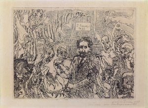 Demons Teasing Me by James Ensor