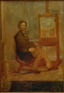 Ensor at His Easel