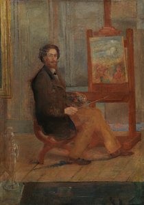 Ensor at His Easel