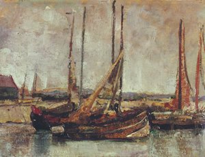 Fishing Boats by James Ensor