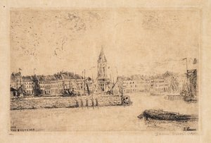View of Ostend in the East by James Ensor