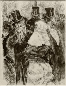 Fashionable Gathering by James Sidney Ensor