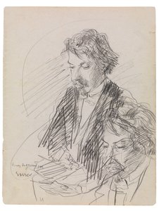 Portrait of the Artist Henry De Groux by James Ensor