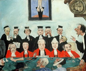 The Good Judges by James Ensor