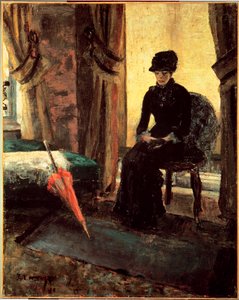 The Somber Lady by James Ensor
