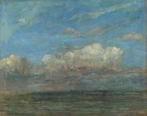 The White Cloud by James Ensor