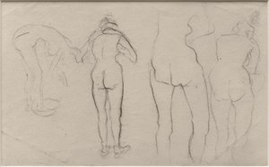 Four Nudes by James Sidney Ensor