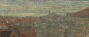 View of Phnosia. Luminous Waves and Vibrations by James Ensor