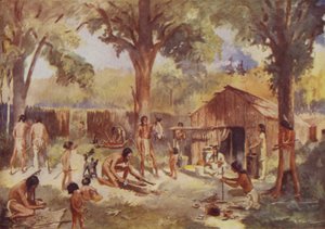 An Indian Village by James Fergus Kyle
