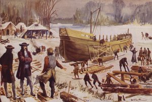 The Building of the Griffon by James Fergus Kyle