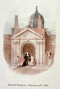 British Museum, entrance gate