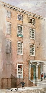 Houses in Crane Court, near Fleet Street, City of London