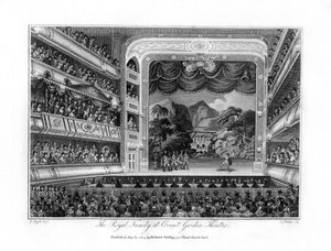 The Royal Family at Covent Garden Theatre, London, 1804 by James Fittler