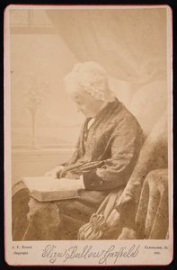 Portrait of Eliza Ballou Garfield 1801-1888, 1881 by James Fitzallen Ryder