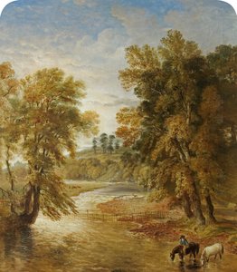 Tredegar Park from the Ebbw Bridge, 1883