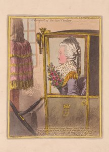 A Bouquet of the Last Century by James Gillray