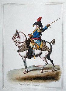 Brigade Major by James Gillray