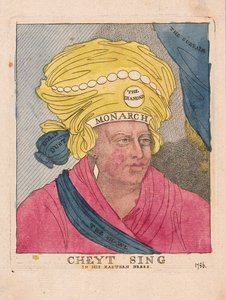 Cheyt Sing in his Eastern Dress