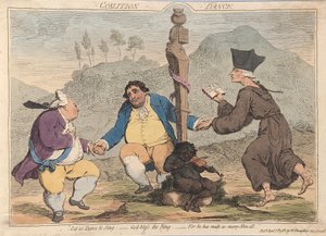 Coalition Dance by James Gillray