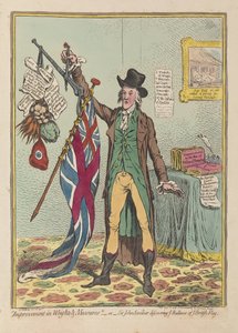 Improvement in Weights & Measures or Sir John Seeclear discovering every balance of every British Flag