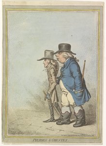 Caricature of William V, 1797