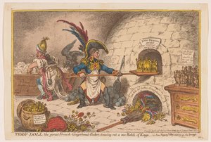 Napoleon Baking a New Batch of Kings, 1806