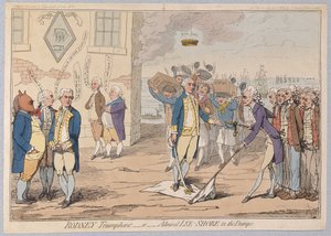Rodney Triumphant or Admiral LeeShore in the Dumps