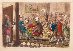 The Bridal Night, pub. 1797 by James Gillray
