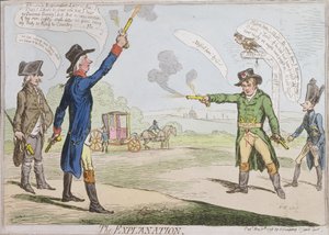 The Explanation by James Gillray