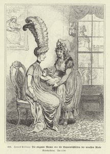 The Fashionable Mamma by James Gillray